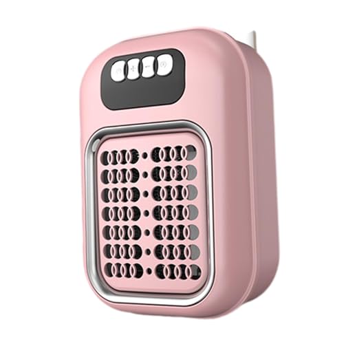 Wall Outlet Space Heater Adjustable Mini Space Heater for Indoor Office Home Pink|Home & Garden | Home Improvement | Heating Cooling & Air | Space Heaters 2 41Hc1YunYXL