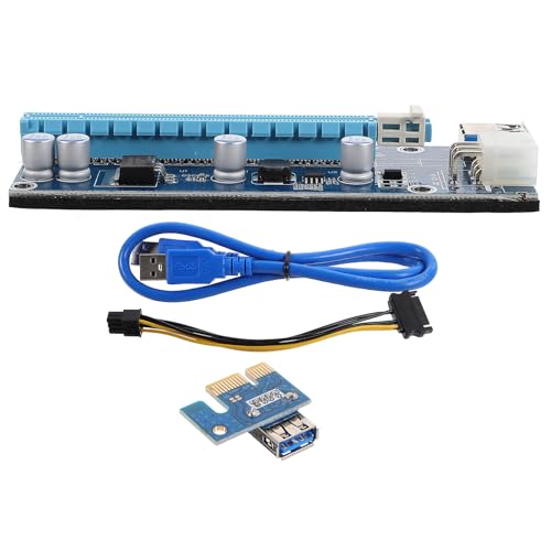 Cable USB 60 Cm con Adaptador Mini Pci-e a Pci-e X16 para Resolver Falta de GPU