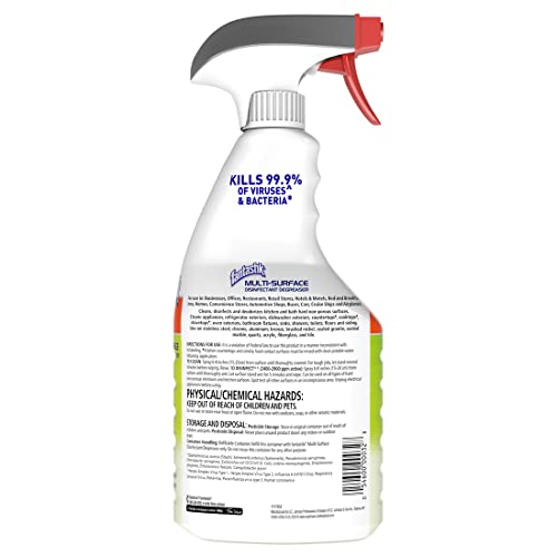 Image of SC Johnson Professional Fantastik Disinfectant Multi-Surface Cleaner Spray Bottle 8, Ounce (Pack of 8), Fresh, 32 Fl Oz