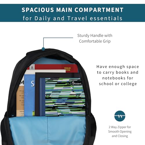 Image of TRAVALATE Backpack for Men & Women | Stylish Office & College Laptop Bag | Durable Multi-Compartment Daypack for Travel, Work & Daily Use