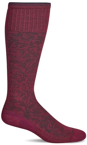Image of Sockwell Women's Damask Moderate Graduated Compression Socks