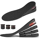 ZIGZAP Height Increase Insoles for Men & Women | Invisible Shoe Lift Pads for Instant Height Boost 1–3 Inches | Non-Slip, Odor-Free Heel Inserts | Perfect for Sneakers, Formal & Casual Shoes | Ergonomic Unisex Design for Better Posture & Confidence | gallery image