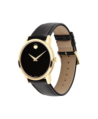 Movado Museum Classic Women's Watch - Swiss Quartz Movement, Calfskin Strap - 3 ATM Water Resistance - Classic, Luxury Fashion Timepiece for Her - 33mm2