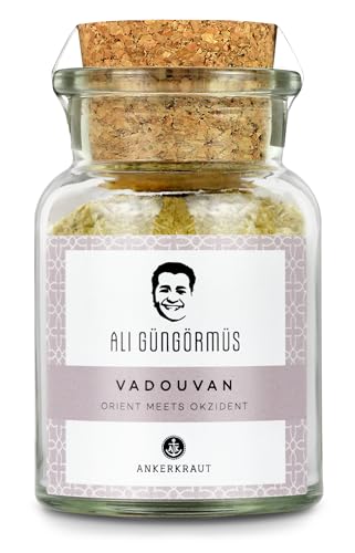 Ankerkraut Vadouvan Gewürz by TV-Koch Ali Güngörmüs Gewürzzubereitung für Joghurt Gemüse Bulgur und Lamm mit Kurkuma Ingwer und Kreuzkümmel 70 g im Korkenglas