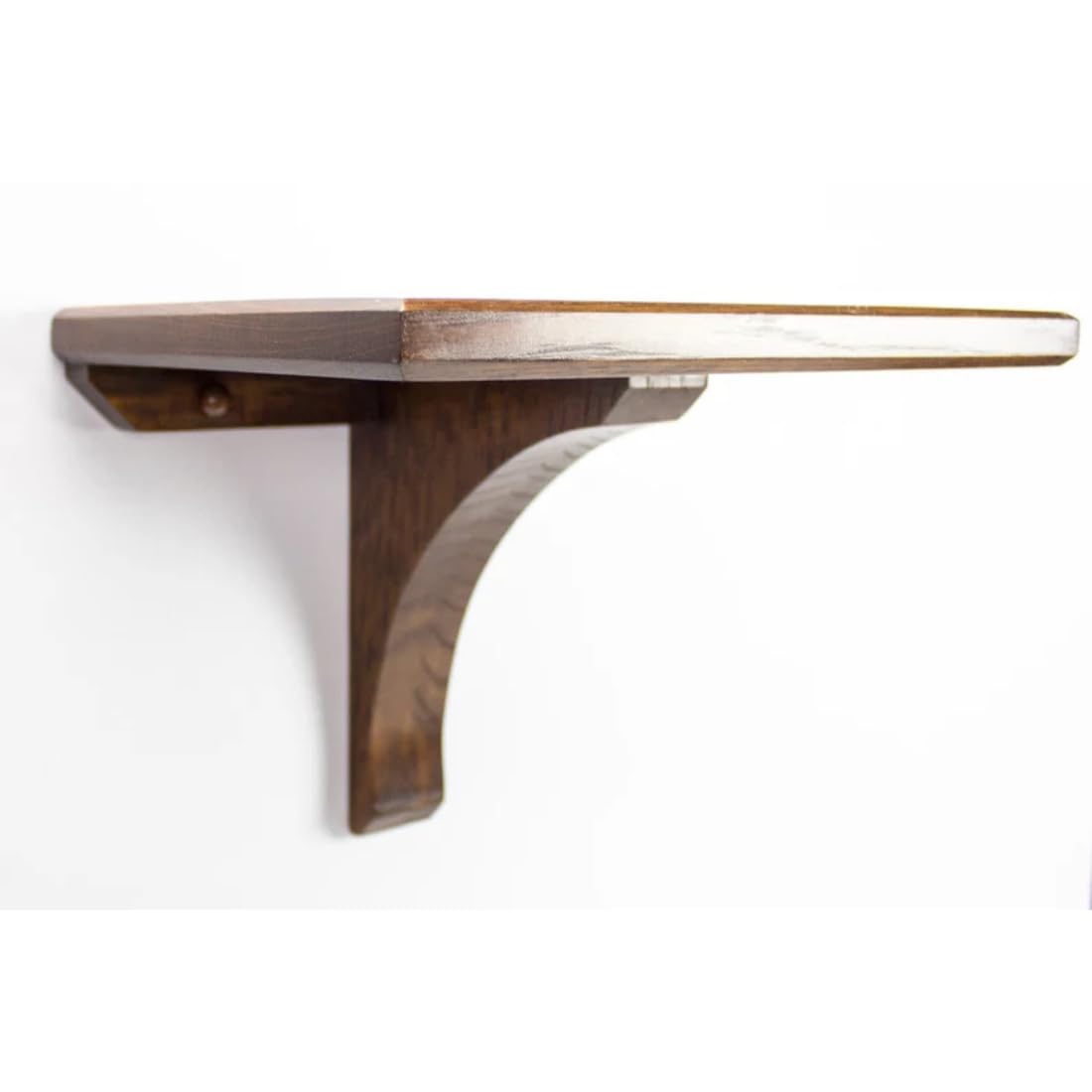 Wooden Expert Solid sheesham Wood Bedside Shelf for Living Room asthetic and Royal Look. Wooden Wall Shelves, Wall Shelf, Bedside Shelf for Home/Hotel 2