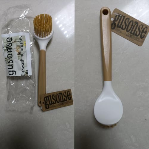 Image of Kitchen Dish Brush Dish Scrubber for Pans, Pots, Kitchen Sink Cleaning, Dishwashing and Cleaning