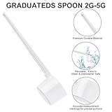 5-Piece Precision Protein Scoop Set, 5g Measuring Spoons for Powders, Liquids, Baking, and Health Supplements – Multi-Purpose Kitchen and Fitness Tool - Image 3
