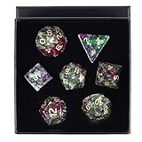 fuchsite healing properties Geeignet für Anfänger und Spieler: Die Würfel sind glatt, wasserdicht und langlebig. Jede Würfelstruktur ist sehr ausgewogen und im Spiel leicht zu rollen. Alle Zahlen sind handgeschnitzt und mit haltbarer Goldfarbe bemalt. Die Zahlen sind klar, nicht leicht zu verblassen und leicht zu lesen. Hochwertige Würfelsets können jedem Anfänger und Spieler ein besseres Erlebnis bieten.