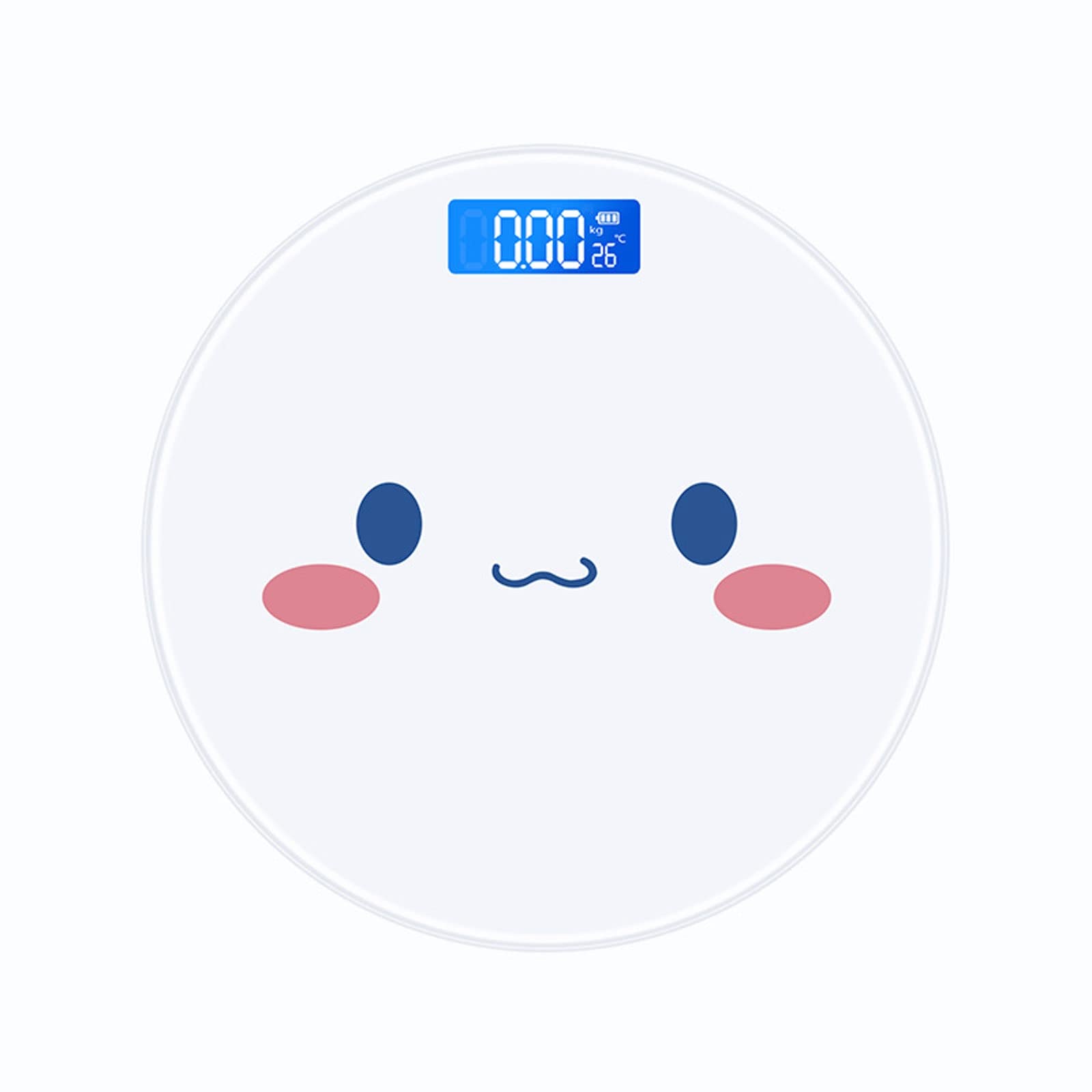 JINGYAN Básculas digitales Bathroom Cartoon Home Supplies Weighing Scale Wands Girls Gift(Usb)