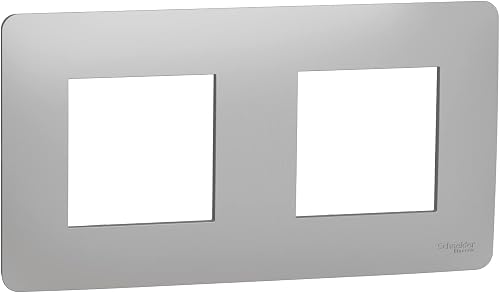 Schneider Electric NU200430 New Unica, 2 x 2 Module, 2 Segmente, einfache Instal