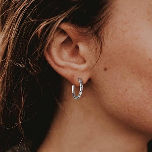 MESOVOR Gold Hoop Earrings for Women, 14K Gold Plated Lightweight Huggie Earrings | Colorful Zirconia Hypoallergenic Earrings Gifts