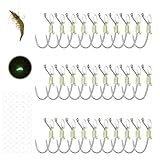 Fabricados con acero de alto contenido de carbono de primera calidad, nuestros anzuelos son finos, ligeros, resistentes y duraderos. Este diseño minimiza el peso sobre el camarón para una natación natural, a la vez que soporta condiciones de pesca exigentes y capturas grandes.