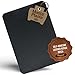 MastaPlasta Self-Adhesive Patch for Leather and Vinyl Repair, XL Plain, Black - 8 x 11 Inch - Multiple Colors Available