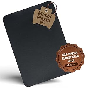 MastaPlasta Reparatie van zelfklevende stoffen, MastaHide Leather, zwart XL, Bekijk info