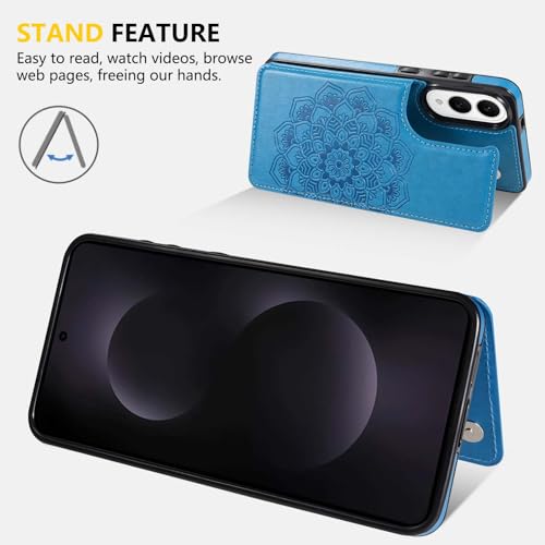 Étui cuir Samsung S25 Edge : la protection chic avec porte-cartes pour vos sorties - 5
