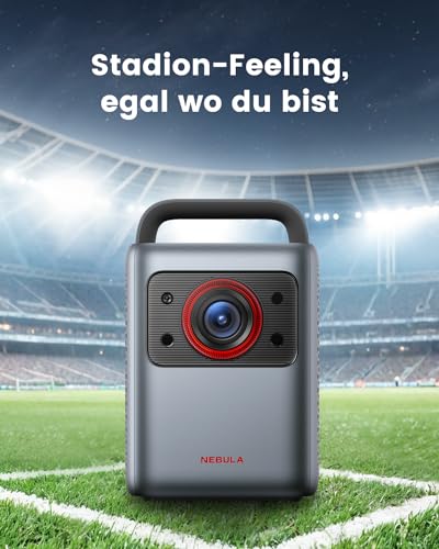 Mini-Beamer Nebula von Anker Cosmos Laser 4K mit Bluetooth und Android TV