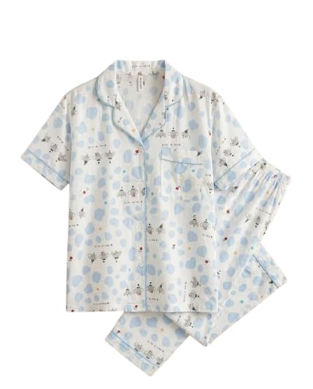 Women's 2 Piece Night Suit cotton-image-4