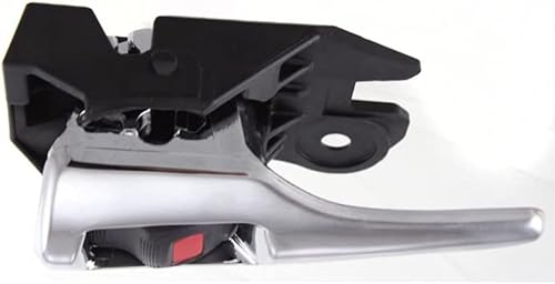 Miniatura 8 de Para Toyota Corolla 2009 10 11 12 2013 Manija de puerta interior delantera o trasera, lado del conductor palanca cromada  Con botón de bloqueo de