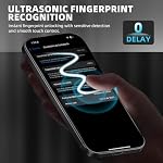 3-Pack 9H+ Tempered Glass Screen Protector for iPhone [2x HD Clear + 1x Privacy] | Military-Grade Shatterproof | No-Dust Installation Kit (15pro)