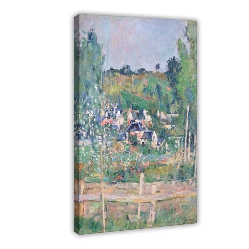 Affiches sur toile Cézanne Auvers sur Oise : décoration murale premium