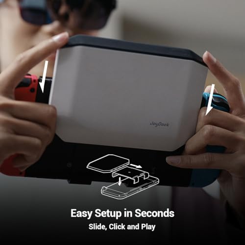 Image of RayNeo JoyDock for Switch(Direct) /Switch 2(Back Clip Needed) - with 5000 mAh 5V /3A Flash Rechargeable Extended Battery, Charge & Play, Compatible Air 4 /Air 3 / /Air 2 Series AR Glasses