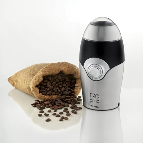Ariete 3016, Moedor Eletrico de Café e Especiarias, Laminas de Aço Inoxidável, 150 Wats - 220V