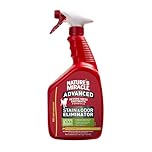 Nature’s Miracle Advanced Dog Stain And Odour Eliminator, Sunny Lemon Scent, 946ml, Severe Mess Enzymatic Formula, Pet Urine Destroyer, Multi-Surface Cleaner - Use On Carpet & Furniture, Trigger Spray
