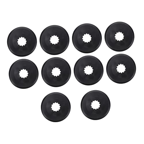 KICHOUSE 10個山地自転車用飛輪ガード 軽量コンパクト ワイヤースポークプロテクター チェーン保護用アクセサリー