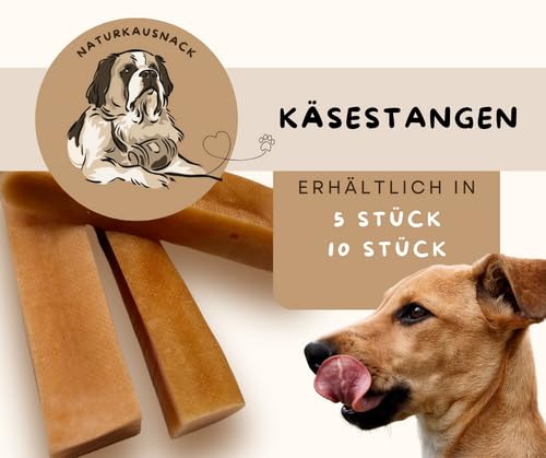 Warnick´s Hundesnack - Käsestangen als Hundeleckerli - 1 Stück in Größe S - Kaukäse für Hunde - KäsePower aus Milch
