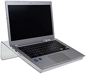 SOURCE ONE Deluxe Laptop Support Vented Ergonomic Stand (1 Pack, Clear)