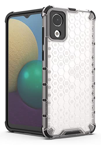 Image of Glasgow Back Case Cover Designed for Samsung Galaxy A03 Core - Transparent