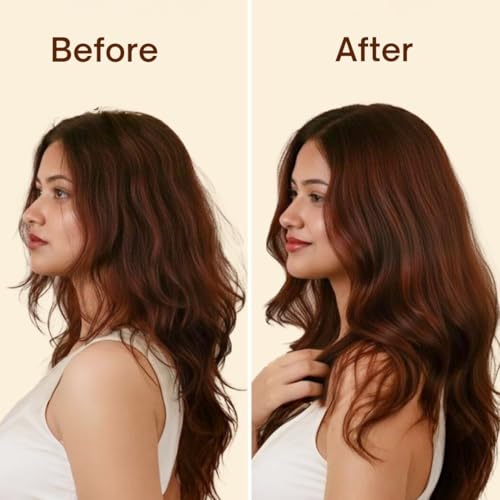 Image of The Wellness Shop 18 Herbs Hair Growth Juice 500ml | Ayurvedic Herbal Drink with Bhringraj Amla Noni Vitamin C | Helps Hair Fall Control, Supports Strong Roots | Natural Scalp Care Pack for Women Men