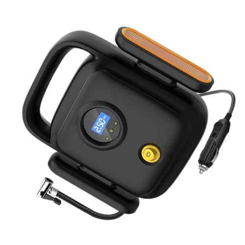 Cabilock Compresor De Aire para Coche Bomba Inflable para Vehículo Inflador Portátil De Barras Bomba para Neumáticos De Coche Inflador De Ruedas para Carretera