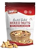 Tropgo Geröstete Nussmischung – 500 g Gesalzene Nüsse – Gesunde...