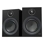 ABRAMTEK X20 Powered Bluetooth Bookshelf Speakers, aptX HD Bluetooth, USB & AUX Input, Sub Out (Pair)