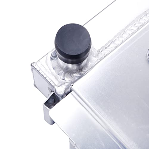 Luxerad 3 Rows Full Aluminum Radiator With Shroud Fan (2X12 Inches Dia.) For 1980-1993 1992 1986 Ford Mustang Fairmont Granada Thunderbird Mercury, 1982-1992 Lincoln Continental Mark Radiator Cu556…… #TOP7