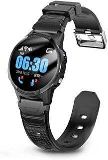 Cellular Medical Alert Smart Watch with Emergency Button for Elderly, 24/7 Monitoring, Fall Detection for Seniors, Water-Resistant Watch with 2-Way Communication, GPS Tracking, Heart Rate Monitor