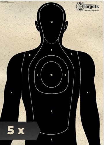 X-Targets Zielscheiben 70x50 cm ohne Gesicht 5 Stück für Sportschützen, Freizeit, Luftpistole, Luftgewehr, Airsoft, Training Indoor Outdoor, Graspapier mit sauberem Schussbild, Keine Sonnenreflexion X-Targets Zielscheiben 70x50 cm ohne Gesicht 5 Stück für Sportschützen, Freizeit, Luftpistole, Luftgewehr, Airsoft, Training Indoor Outdoor, Graspapier mit sauberem Schussbild, Keine Sonnenreflexion