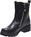 Harley-Davidson Women's Amherst Leather Motorcycle Casual Boot, Black, 10