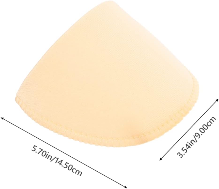 Lurrose 15pairs Shoulder Pads for Clothing Skin Tone Polyester Shoulder Enhancers for Men Women Comfortable All-Day Wear for Shirts Suits and Coats Washable Reusable