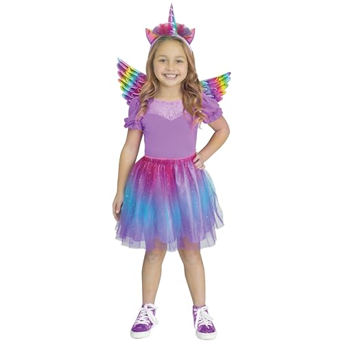 Set de disfraz infantil Fun World alas de unicornio miniatura 1
