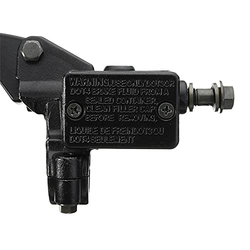 Huamengyuan Motocicleta palanca de embrague,Embrague Hidráulico Moto Universal Moto Embrague de freno Palanca de freno para motocicleta ATV scooter dirt bike manillar 22 mm izquierda/derecha