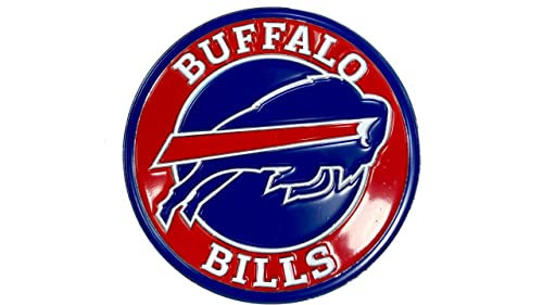 Buffalo Bills 3D Metal Car Emblem, All-Weather Team Logo Decal