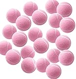 Swity Home Tennis Balls, 12 Pack Training Balls for Lessons, Practice, Playing with Pet (Pink)
