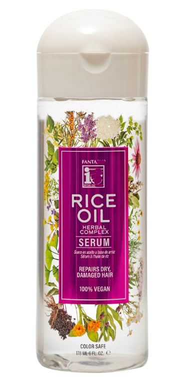 Fantasia Ic Rice Oil Serum 6oz / with a comb