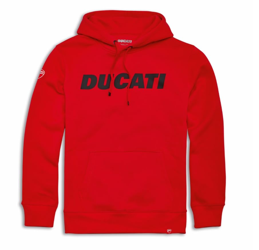 Ducati NEW Logo Red Sweatshirt-L