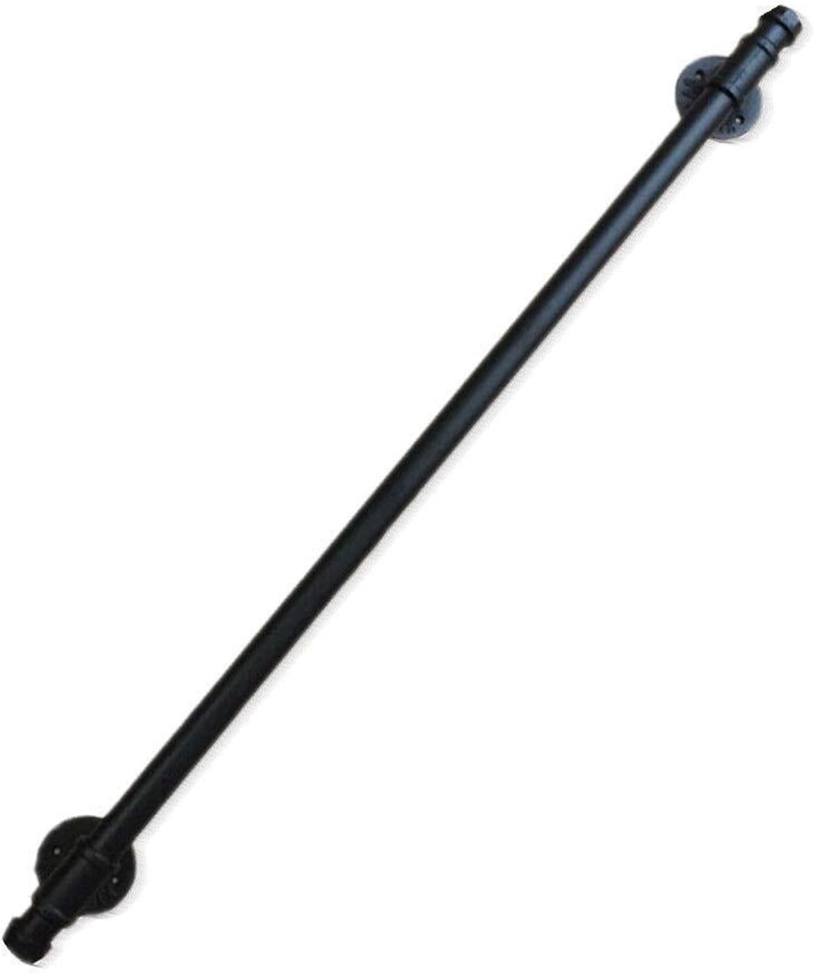 Industrial Water Pipe Gate Pull Handle,Grab Bar,Towel Bar,Antique Rustic Cast Iron+Zinc Alloy Vintage Metal Pull Handles Gate Handles Hardware Set Furniture Wardrobe Drawer