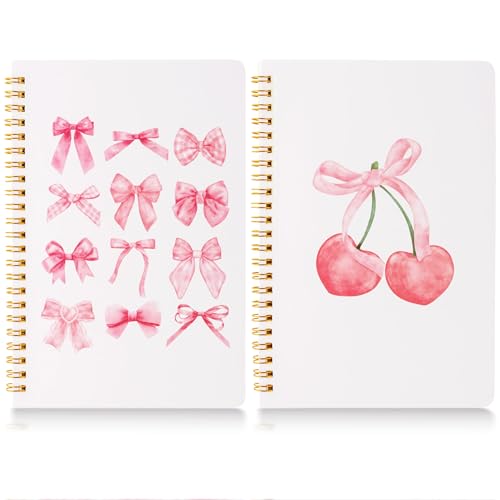 Carnet A5 à spirale haut de gamme avec une couverture rigide et papier ligné