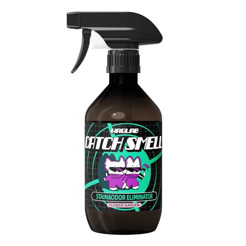 WAGLAB CATCH SMELL Stain & Odor Eliminator flower Deodorizer air fresheners for Home, Carpet Remover for Cats & Dog Pee Cat Urine Destroyer,Clean refresher Spray