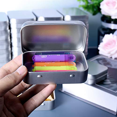Tamicy T2018091701 Metal Rectangular Empty Hinged Tins thumb #5